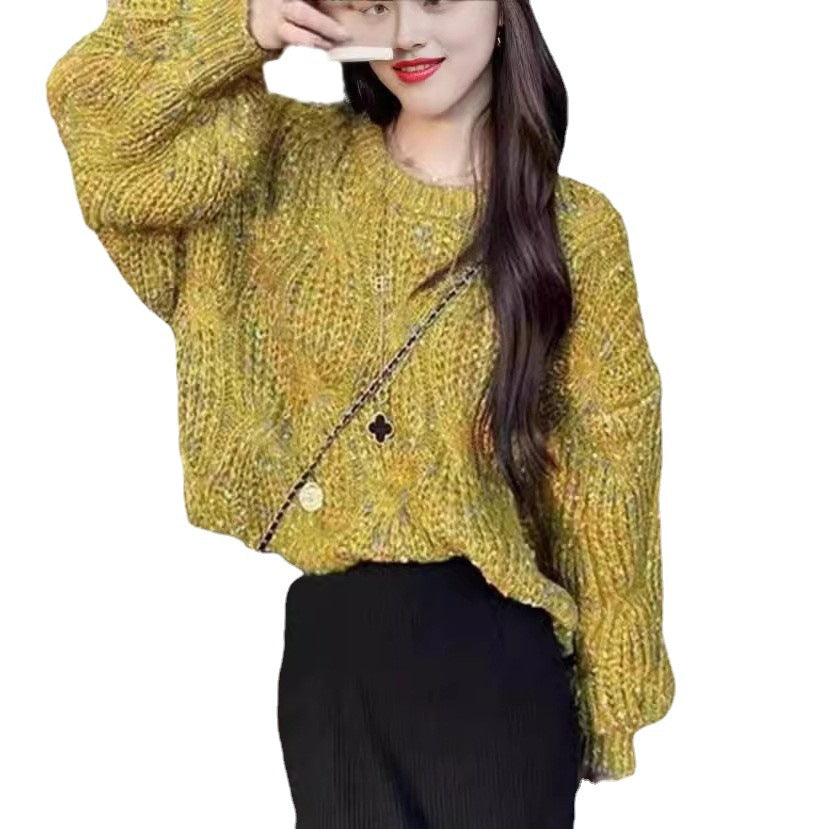 Farbenfrohes Pullover