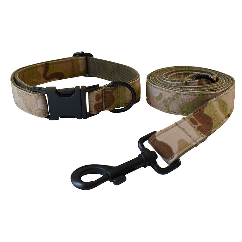 Halsband- und Leinen-Set mit Camouflage-Muster – Bild 2 | LuxeStyle