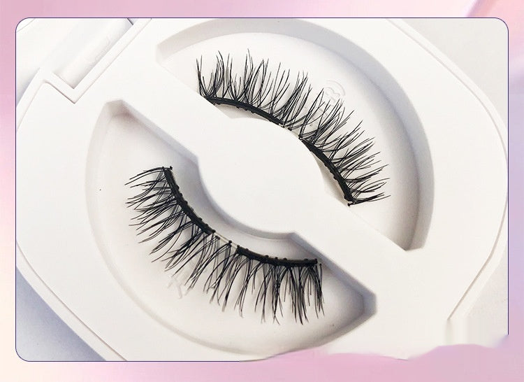 Magnetische Wimpern mit integrierter Zange