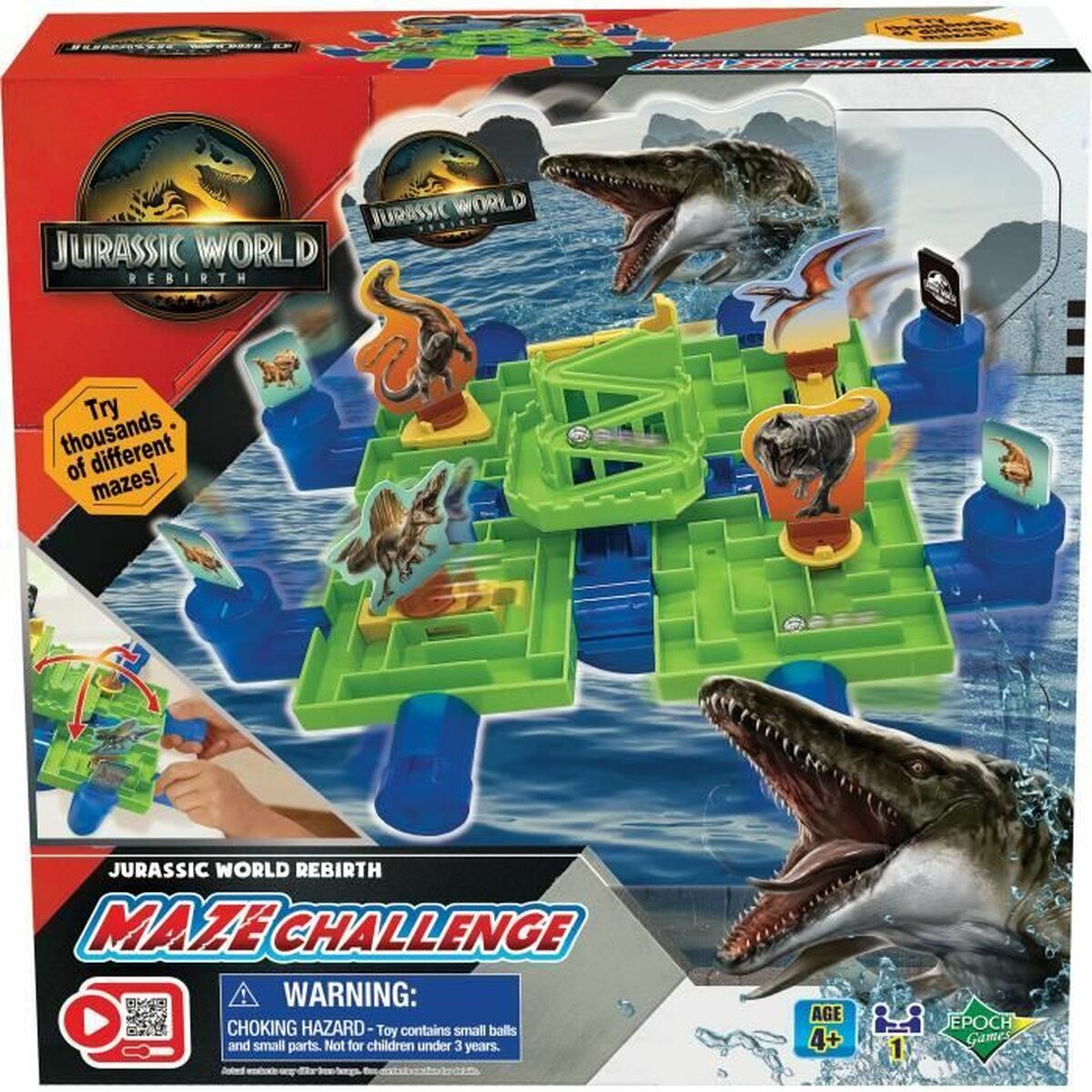 Brettspiel «Jurassic World» Maze Challenge