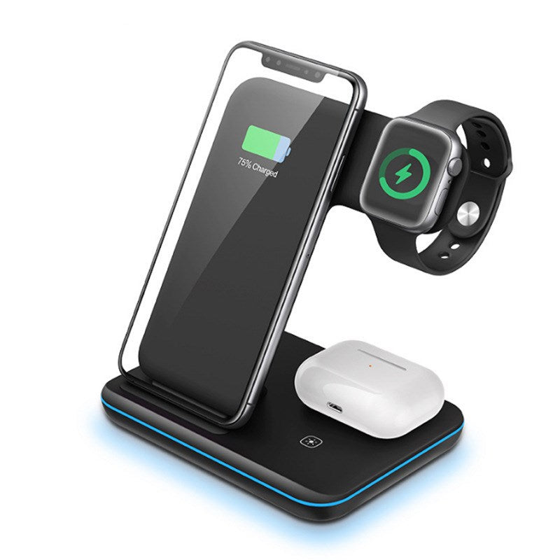 3-in-1 Wireless Ladestation für Smartphone, Watch, Headset – Bild 5 | LuxeStyle