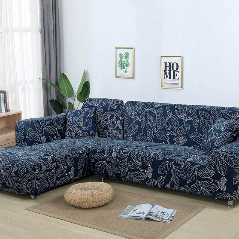 Elastischer Sofabezug in Blau – Bild 4 | LuxeStyle