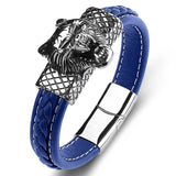 Farbe: Blau Leder Style A