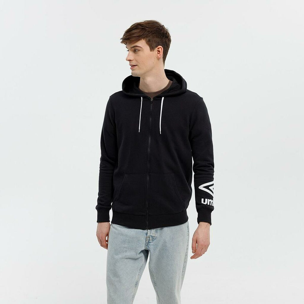 Herren Sweater mit Kapuze FW TERRACE ZIP HOODIE Umbro 66063U 060 Schwarz – LuxeStyle Schweiz