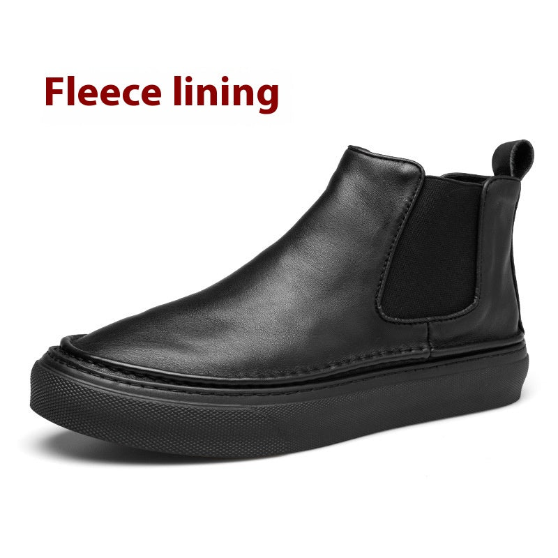 Britische High-Top Lederstiefel für Herren – Bild 6 | LuxeStyle