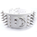 Halsband aus PU-Leder mit Kroko-Muster