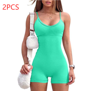 Spaghetti Strap Jumpsuit für Sport & Yoga