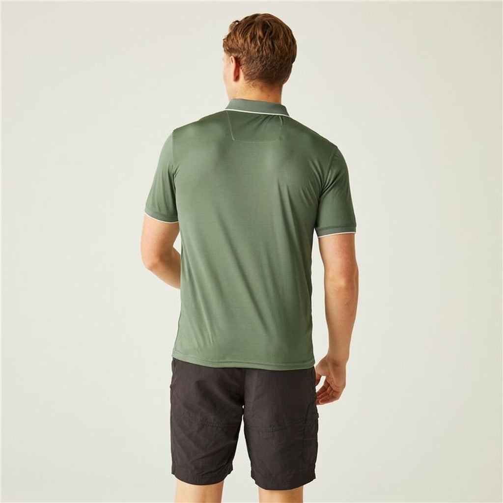 Herren Kurzarm-Poloshirt Regatta Remex II Olive – LuxeStyle Schweiz