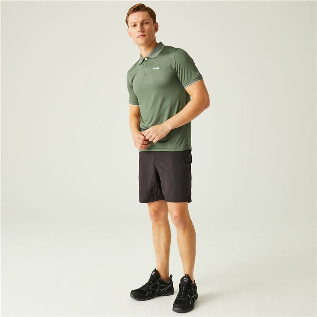 Herren Kurzarm-Poloshirt Regatta Remex II Olive – LuxeStyle Schweiz