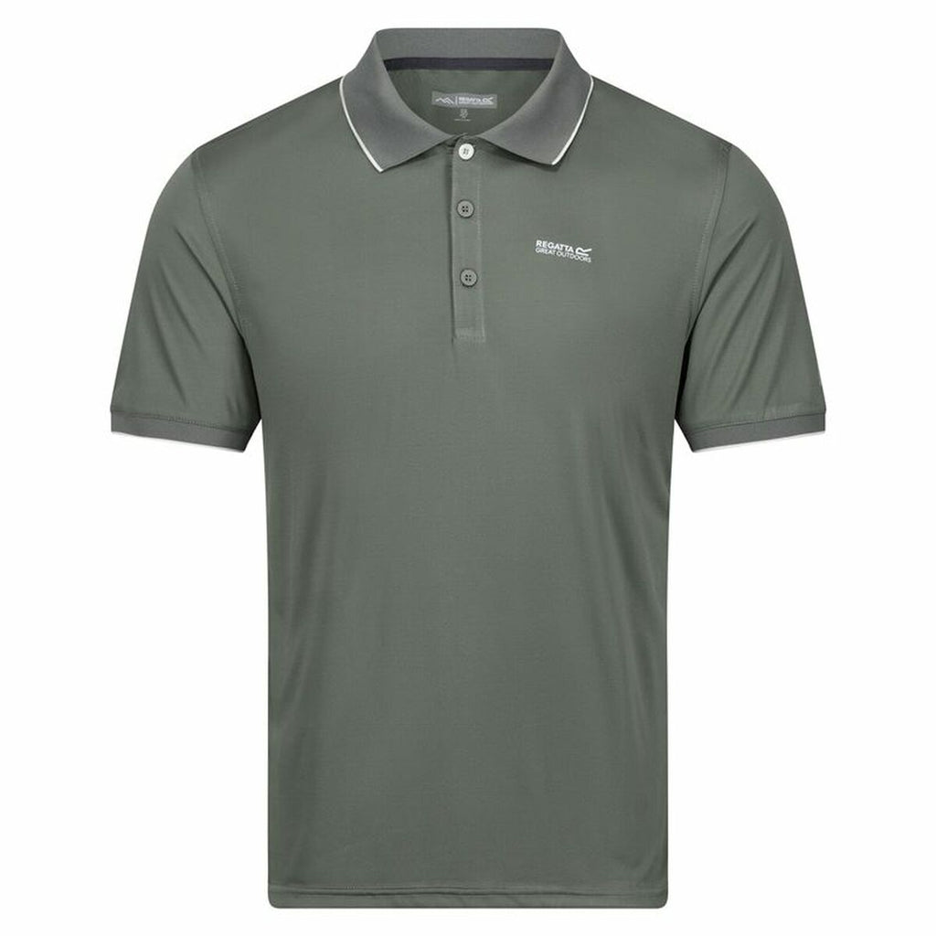 Herren Kurzarm-Poloshirt Regatta Remex II Olive – LuxeStyle Schweiz