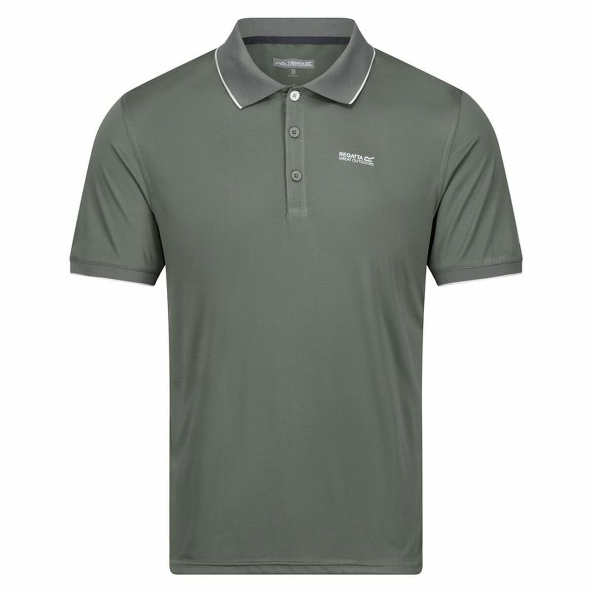 Herren Kurzarm-Poloshirt Regatta Remex II Olive – LuxeStyle Schweiz