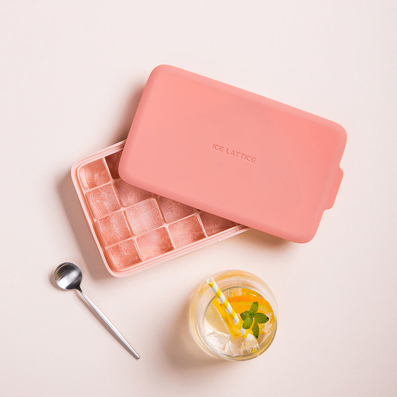 Silikon-Eiswürfelform mit Box | LuxeStyle