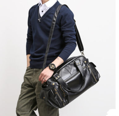 PU-Leder Umhängetasche für Herren – Bild 3 | LuxeStyle