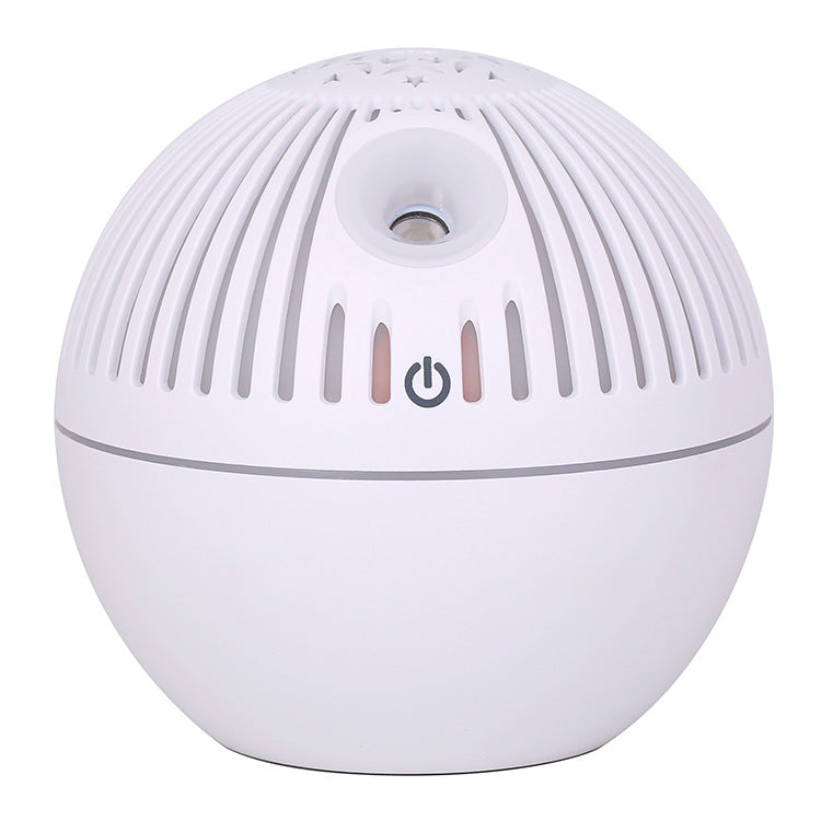 Aroma Diffuser mit Holzmaserung und 7 Farben