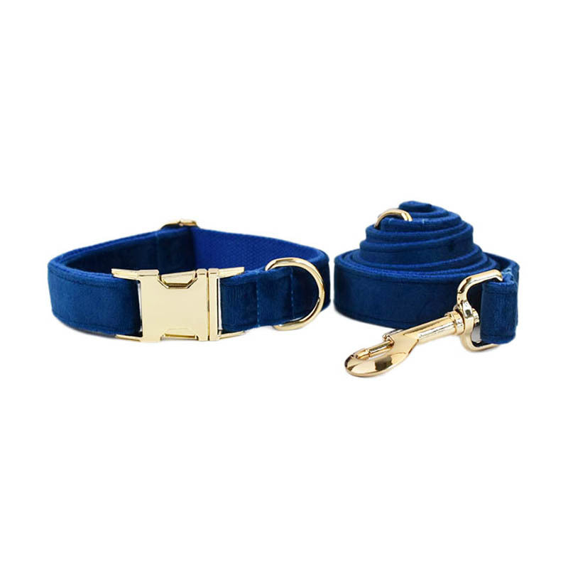 Halsband-Leinen-Set mit Fliege für Hunde – Bild 4 | LuxeStyle