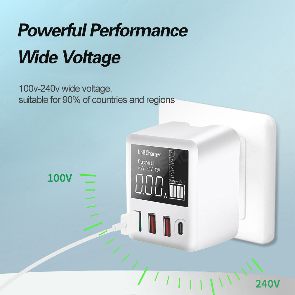 Smart Travel Charger mit Schnellladefunktion