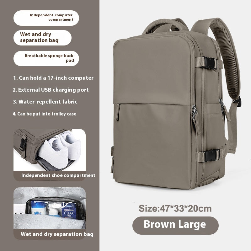 Rucksack Männer Grosses Fassungsvermögen Reise – Bild 13 | LuxeStyle