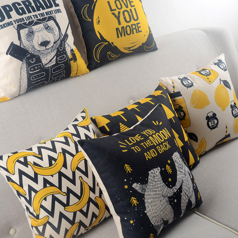 Kissenhülle aus Baumwolle und Hanf – Bild 6 | LuxeStyle