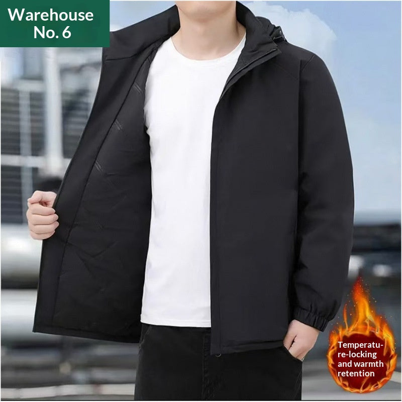 Herren-Fleecejacke für Herbst und Winter – Bild 3 | LuxeStyle