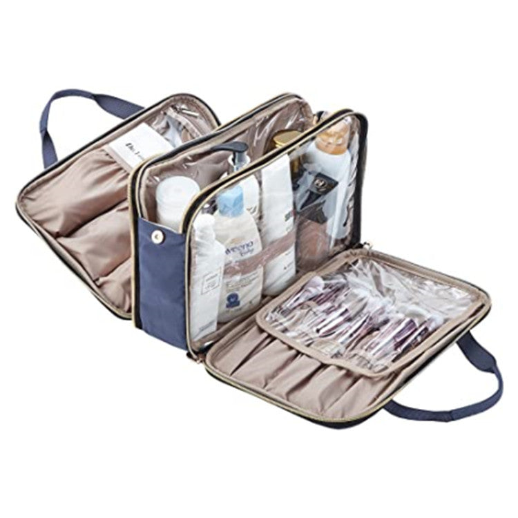 Waschbeutel mit wasserdichtem Innenraum | LuxeStyle