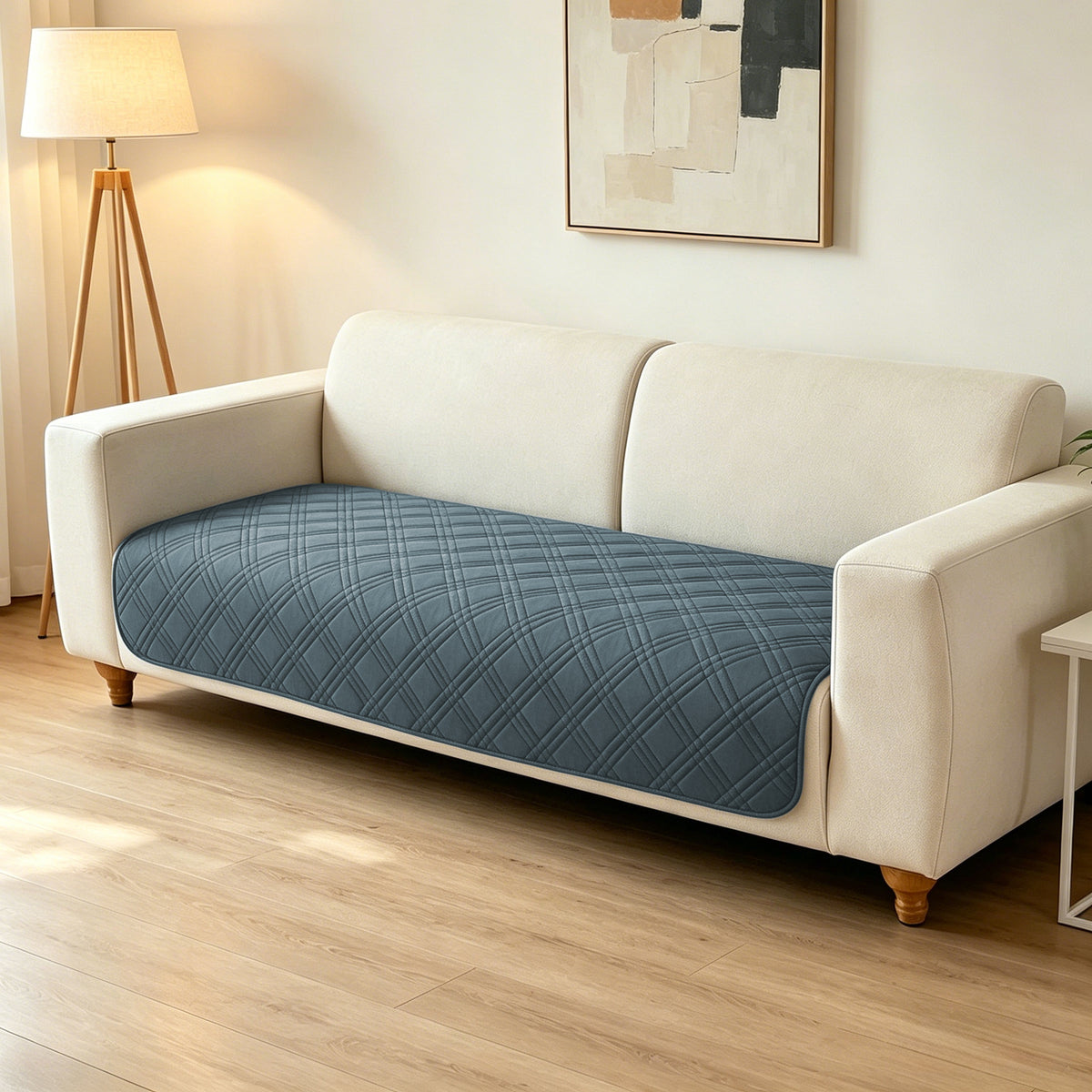 Sitzauflage mit Rutschschutz aus Polyester – Bild 8 | LuxeStyle