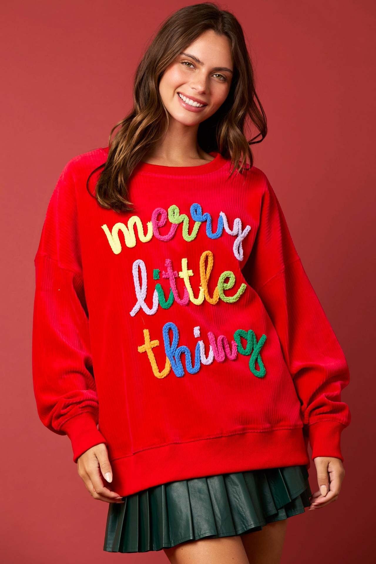 Buchstabenbestickte Joggingjacke Damen
