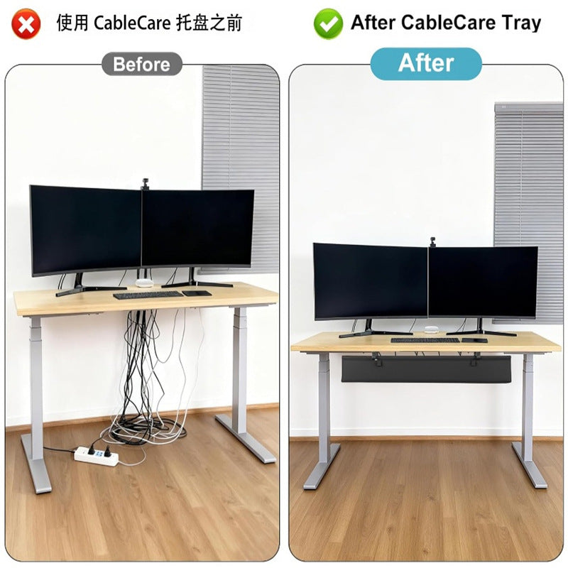 Kabel-Organizer «Clean Desk» · Schreibtisch-Halter für Kabel