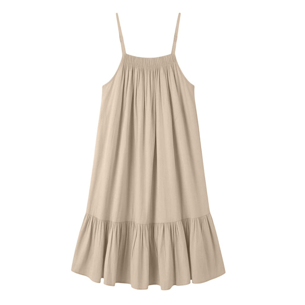 Strand-Strap-Dress im europäischen Stil