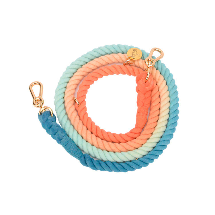 Handgewobenes Halsband mit Farbverlauf – Bild 7 | LuxeStyle