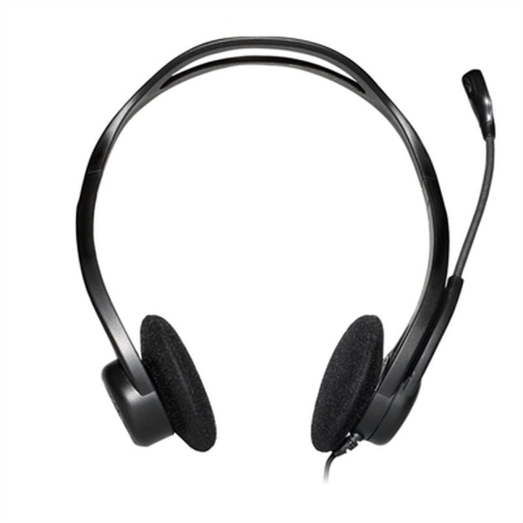 Kopfhörer mit Mikrofon Logitech 960 Schwarz – LuxeStyle Schweiz