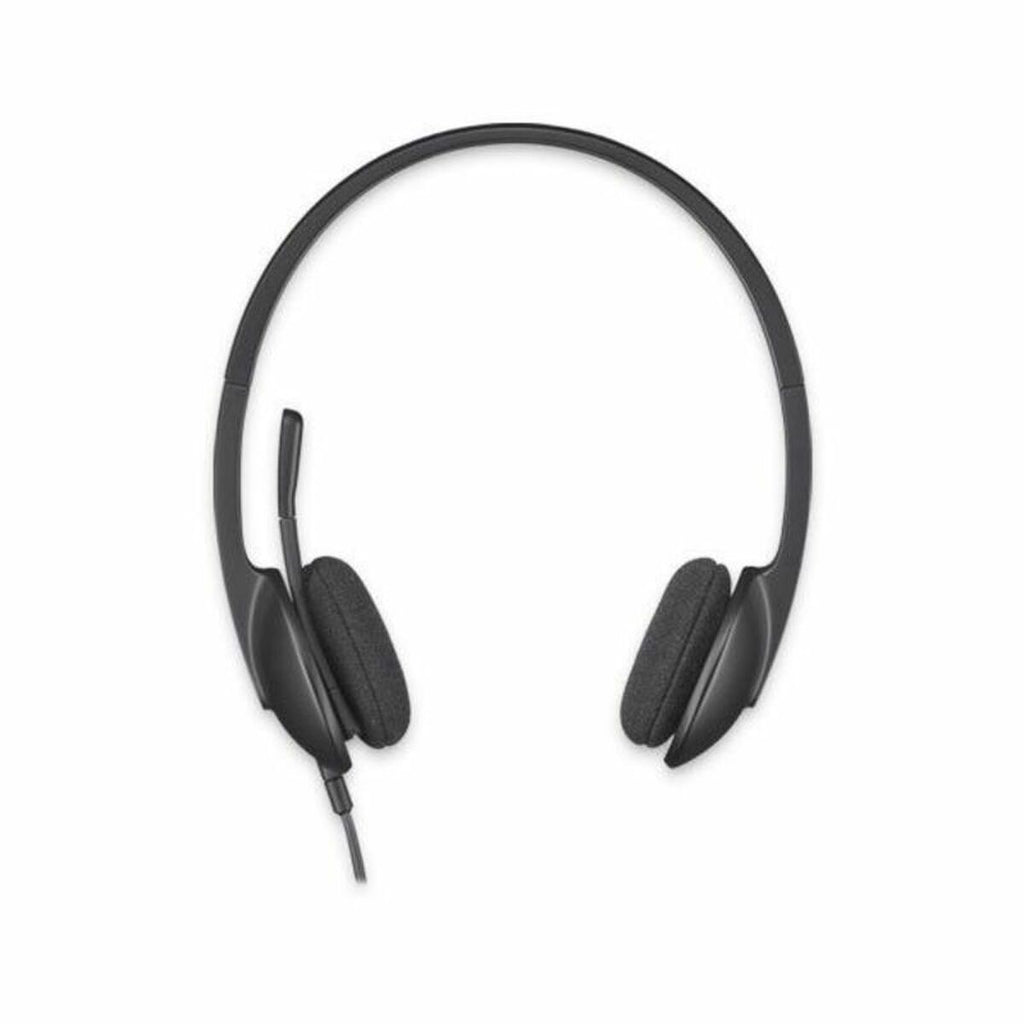 Kopfhörer mit Mikrofon Logitech H340 Schwarz