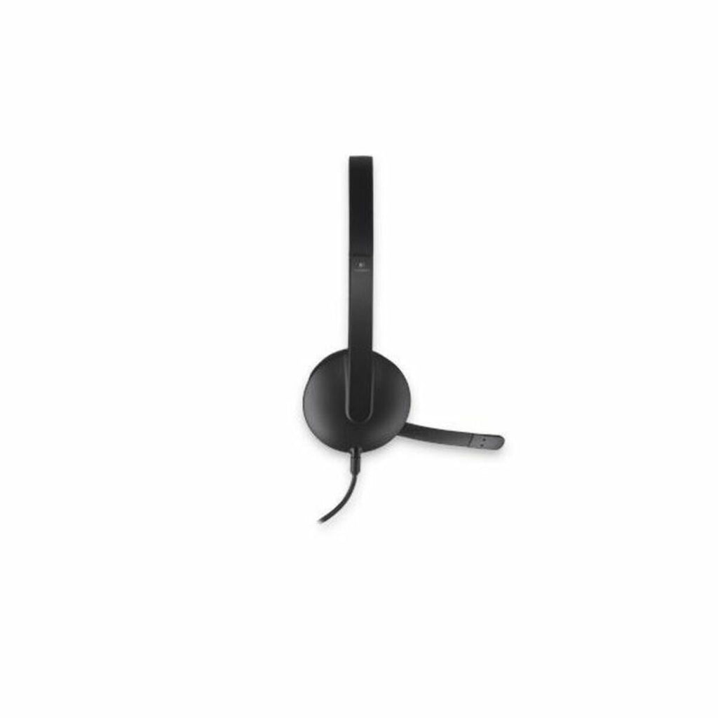Kopfhörer mit Mikrofon Logitech H340 Schwarz