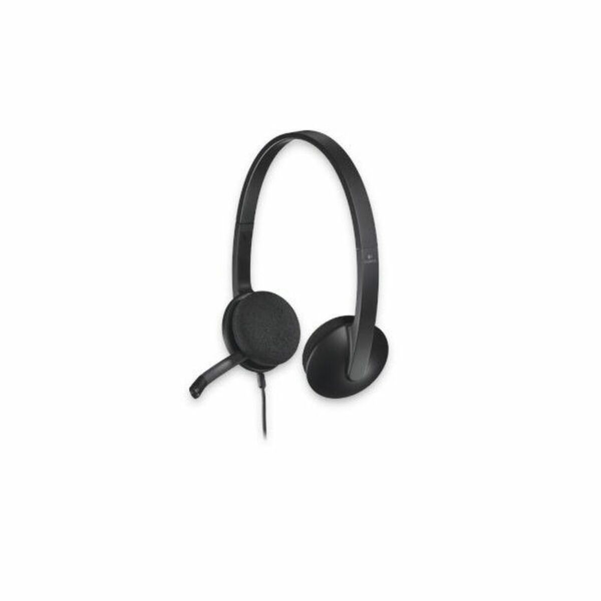 Kopfhörer mit Mikrofon Logitech H340 Schwarz