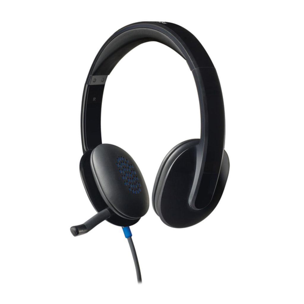 Kopfhörer mit Mikrofon Logitech H540 Schwarz – LuxeStyle Schweiz