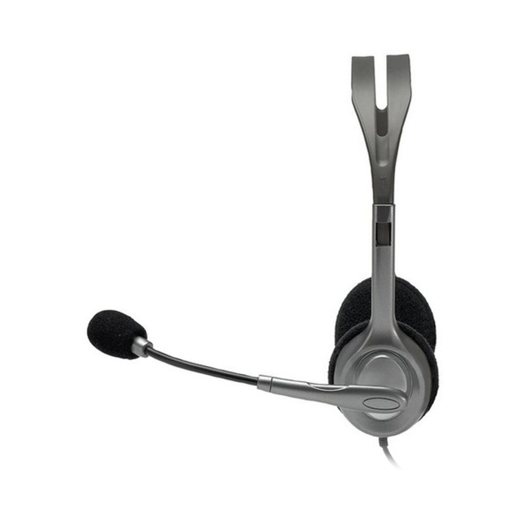 Kopfhörer mit Mikrofon Logitech 981-000593 Grau – LuxeStyle Schweiz