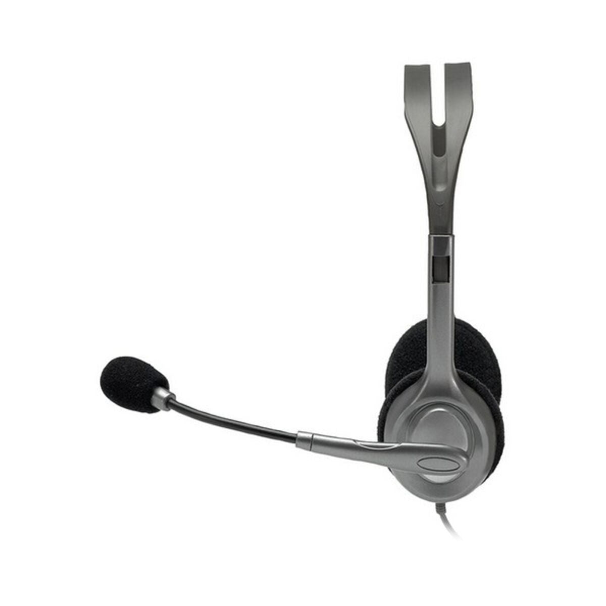 Kopfhörer mit Mikrofon Logitech 981-000593 Grau – LuxeStyle Schweiz