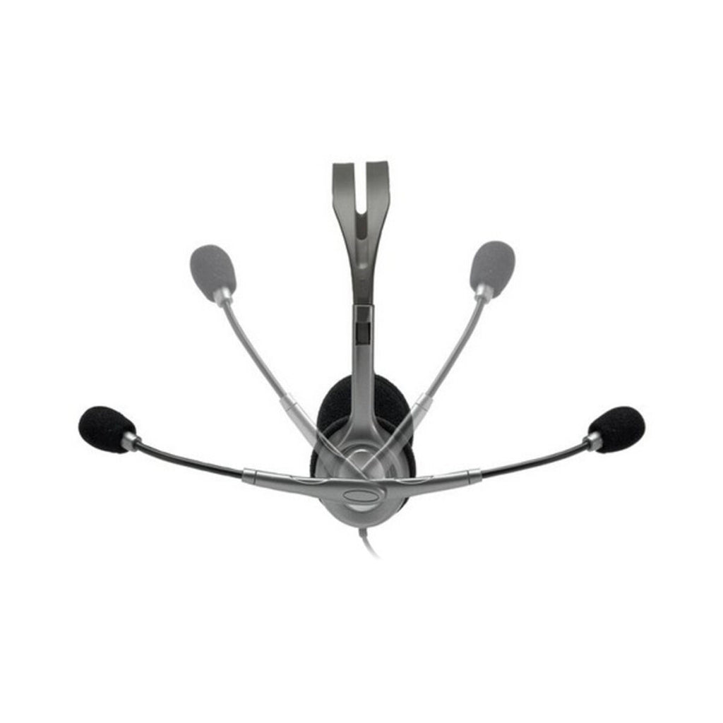 Kopfhörer mit Mikrofon Logitech 981-000593 Grau – LuxeStyle Schweiz