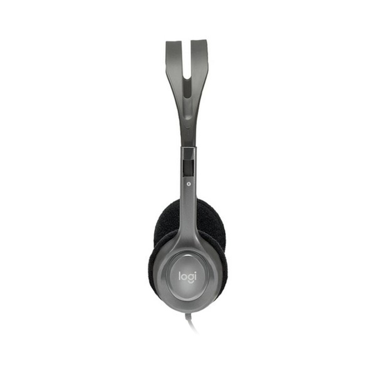 Kopfhörer mit Mikrofon Logitech 981-000593 Grau – LuxeStyle Schweiz