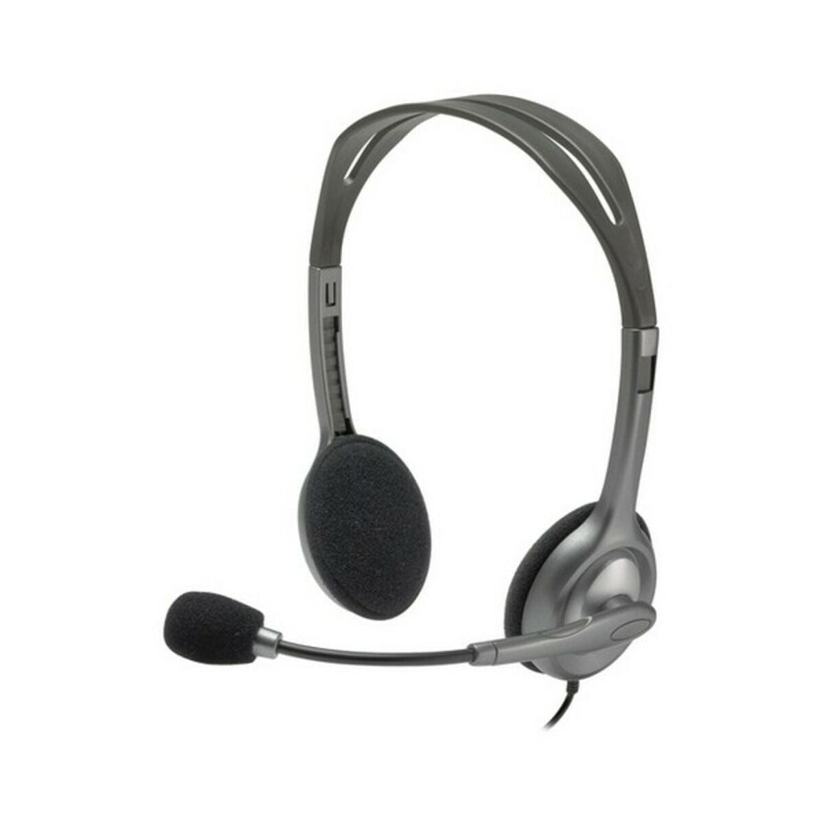Kopfhörer mit Mikrofon Logitech 981-000593 Grau – LuxeStyle Schweiz