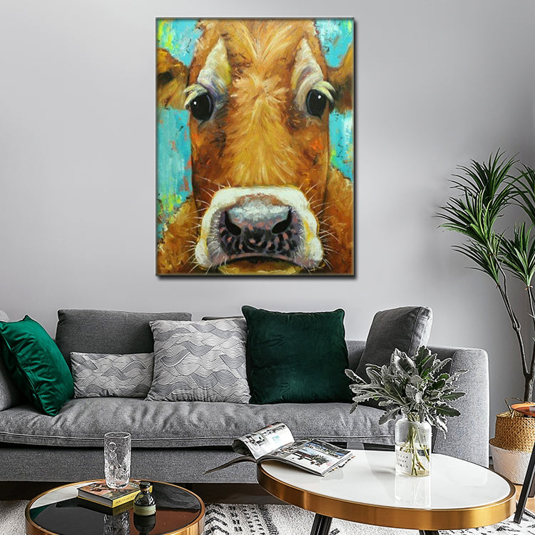 DIY Diamond Painting «Kuh» – Bild 2 | LuxeStyle