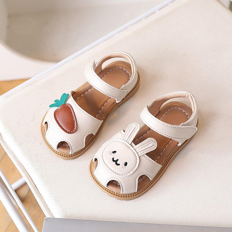 Kaninchen-Sandalen für Mädchen