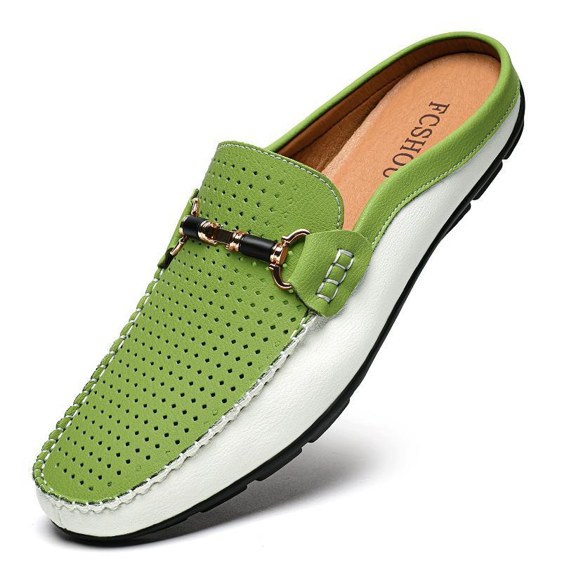 Atmungsaktive Herren Loafer aus Leder