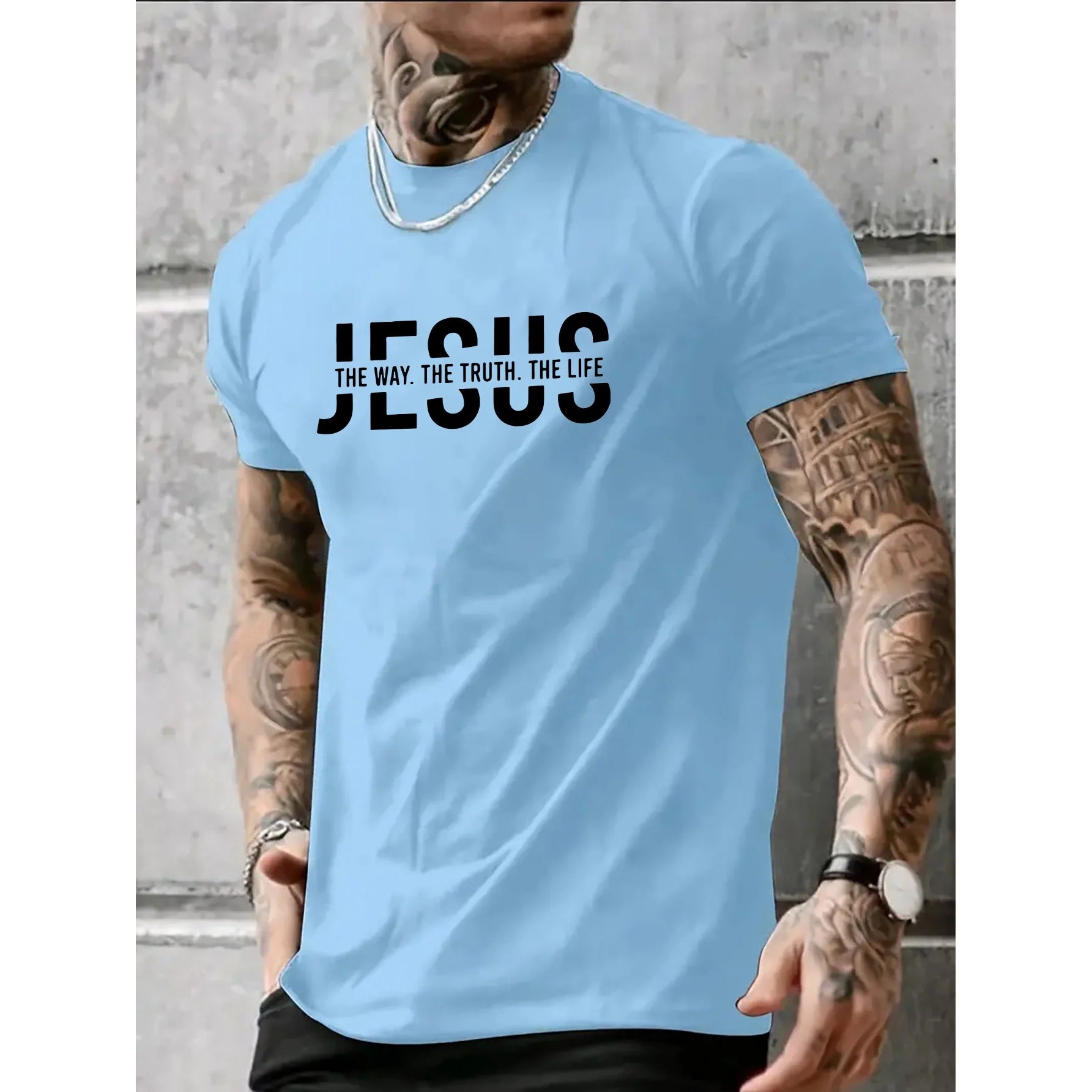 Cäsualer Kurzarm Pullover für Herren