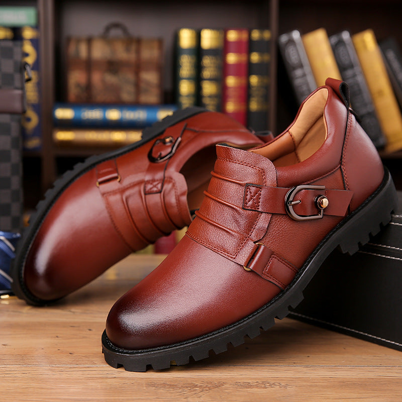Retro Motorrad-Plateau-Schuhe für Herren – Bild 2 | LuxeStyle