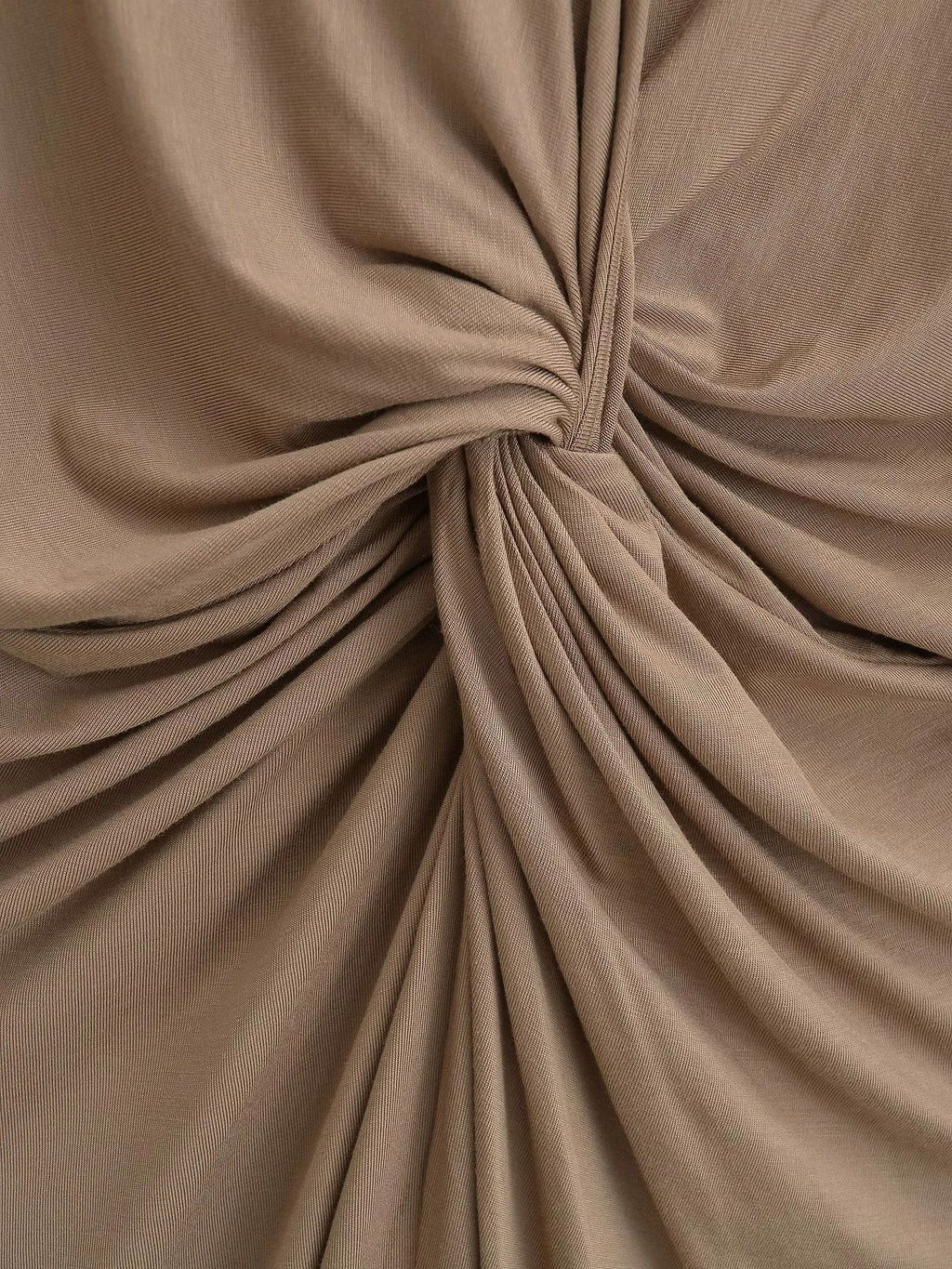 Bauchbetonte Batwing-Ärmel-Kleid in Salmon – Bild 6 | LuxeStyle