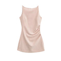 One-Shoulder Kleid mit Taillenschnürung – Bild 8 | LuxeStyle
