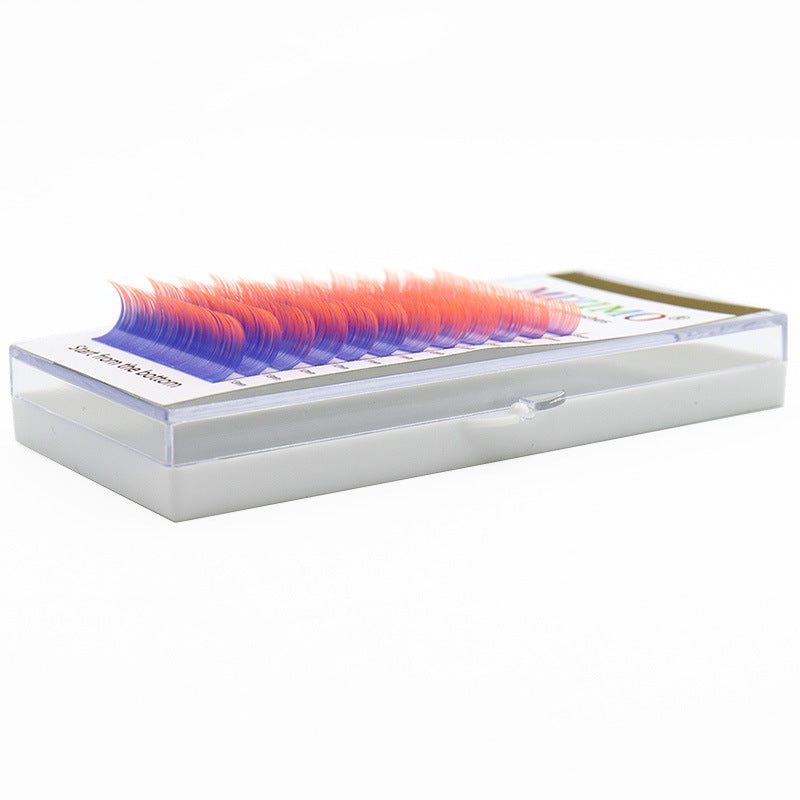 Farbige Wimpern Two-Tone Gradient 007 Purple