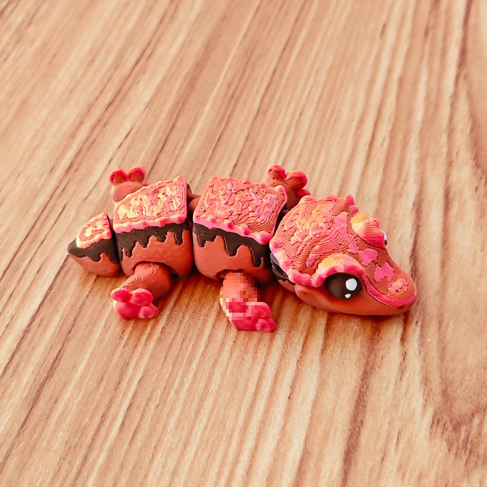 Gelenk-Gecko Spielzeug mit Hörnern – Bild 8 | LuxeStyle