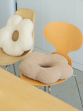 Geometrisches Lamm-Samt Kissen | LuxeStyle