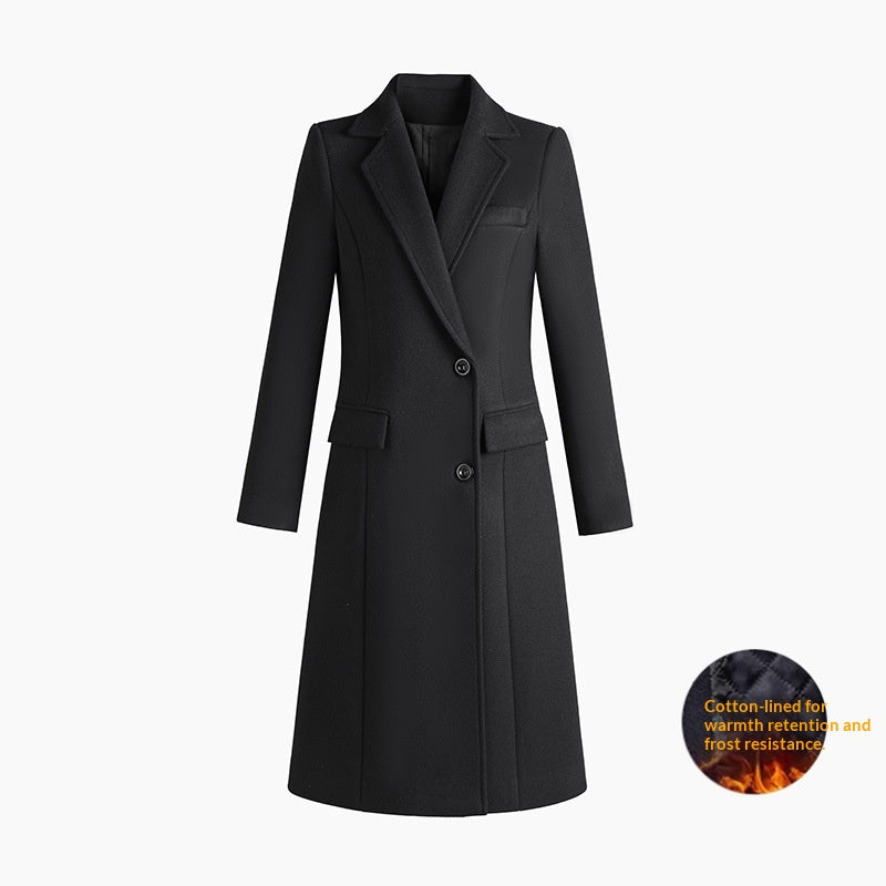 Eleganter Wollmantel für Business & Alltag